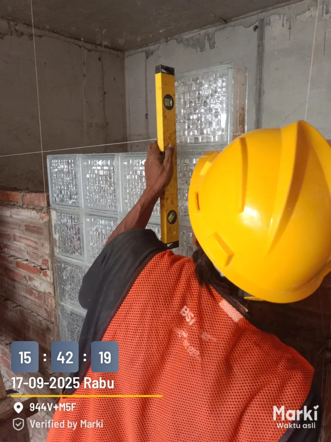 Glass Block Installation - PT GNBD General Contractor